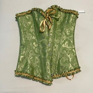 GREEN CORSET